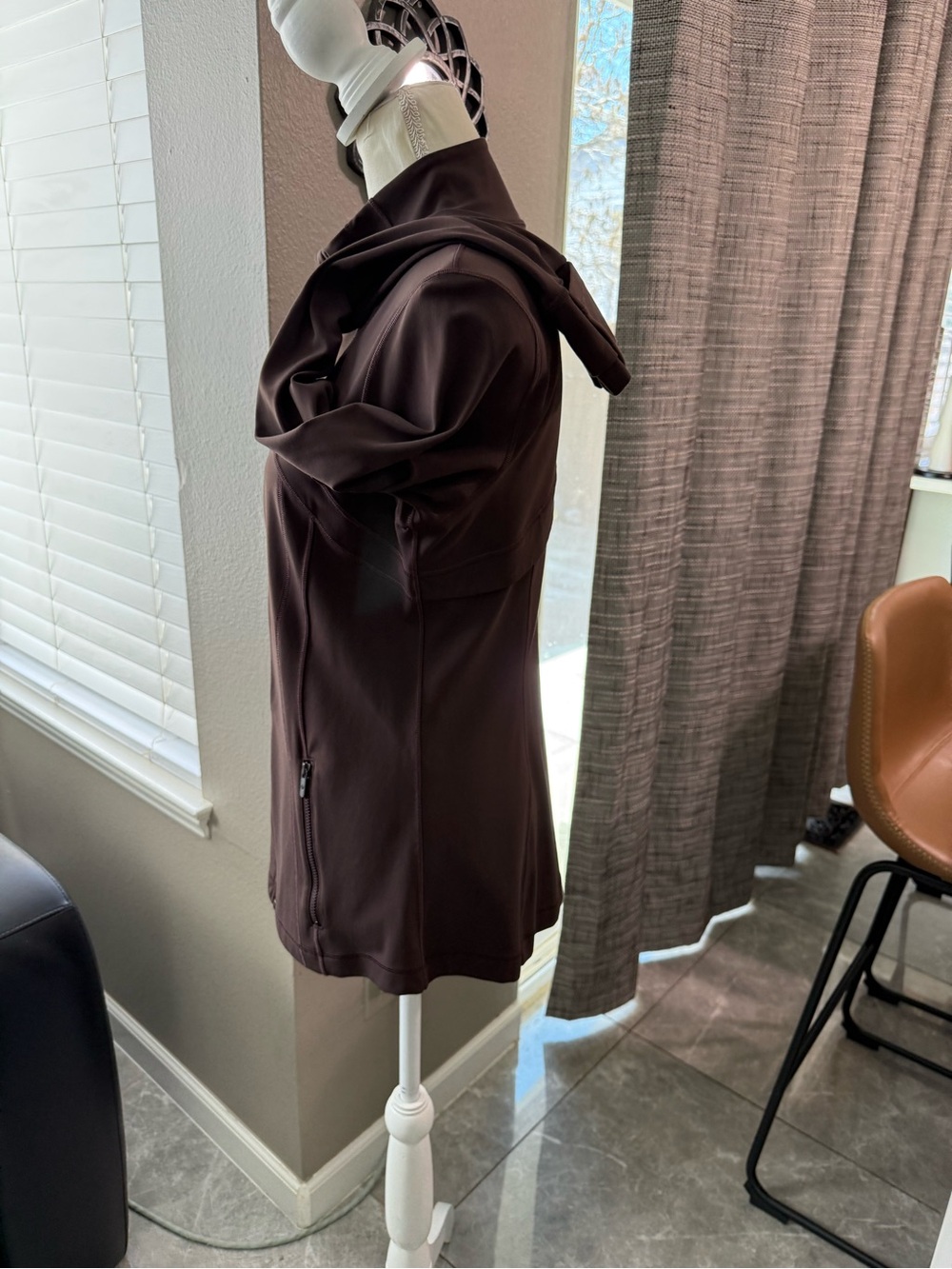 lululemon athletica Brown Full-Zip Utility Jacket - Picture 5 of 5